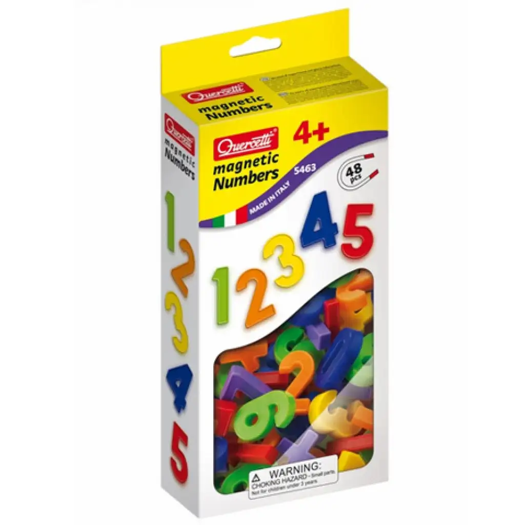 Quercetti: Magnetische Zahlen 48 Stück
