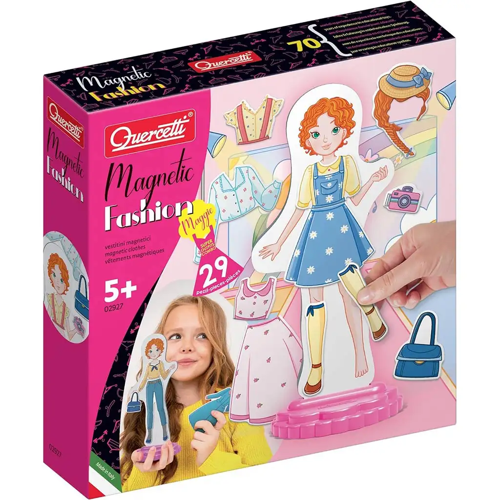 Quercetti: Magnetisches Anziehpuppenspiel - Maggie kép 1