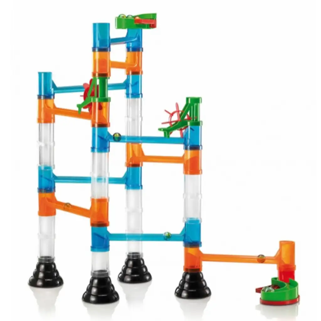 Quercetti: Migoga Transparente Kugelbahn 45-teilig kép 3