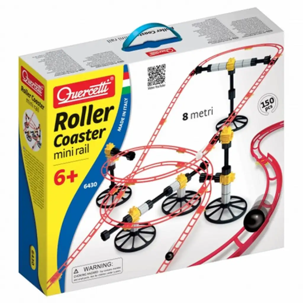 Quercetti: Mini-Kugelbahn 8m