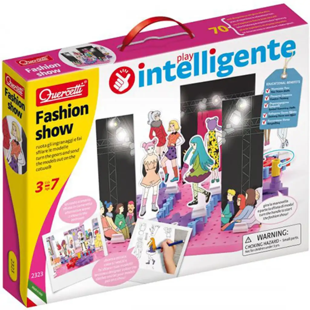Quercetti: Modenschau-Spiel für Kinder