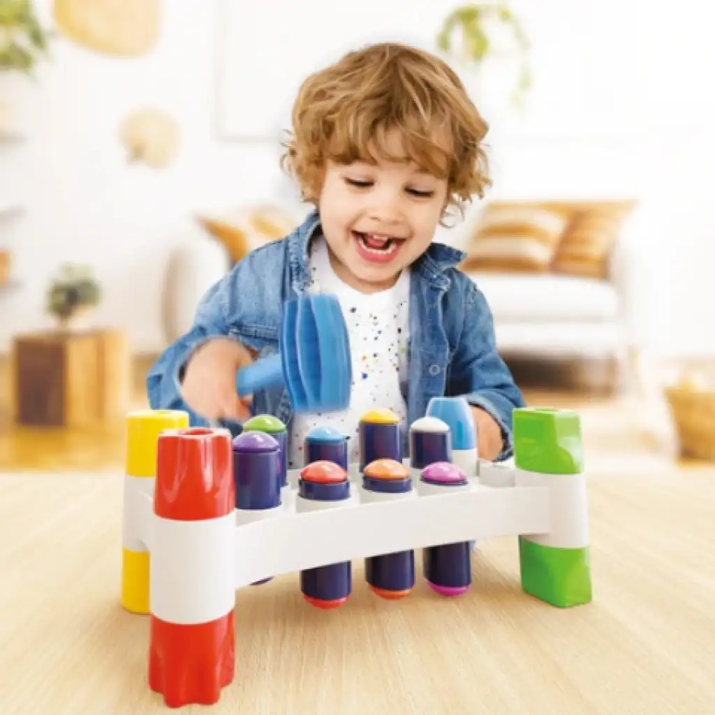 Quercetti: Peggy Hammer-Spiel kép 3