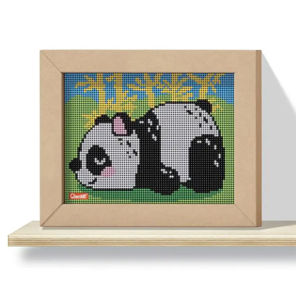 Quercetti: Pixel Art 4 Kawaii Panda Mosaik kép 2
