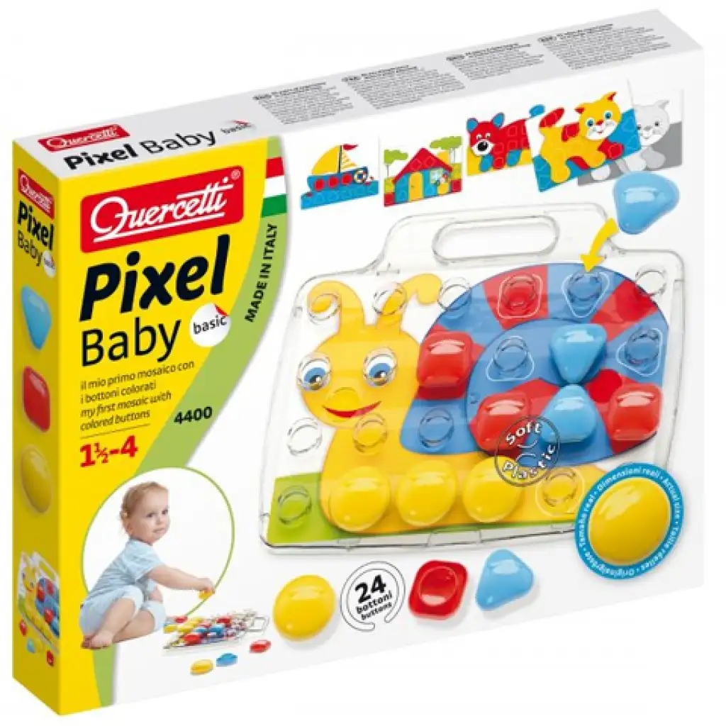 Quercetti: Pixel Baby Basic Riesennagelspiel