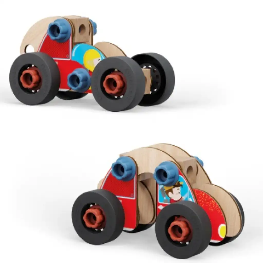 Quercetti: Play Bio zusammenbaubares kleines Auto 32-teilig kép 2