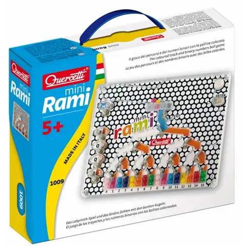 Quercetti: Rami Mini Kugel-Lernspiel