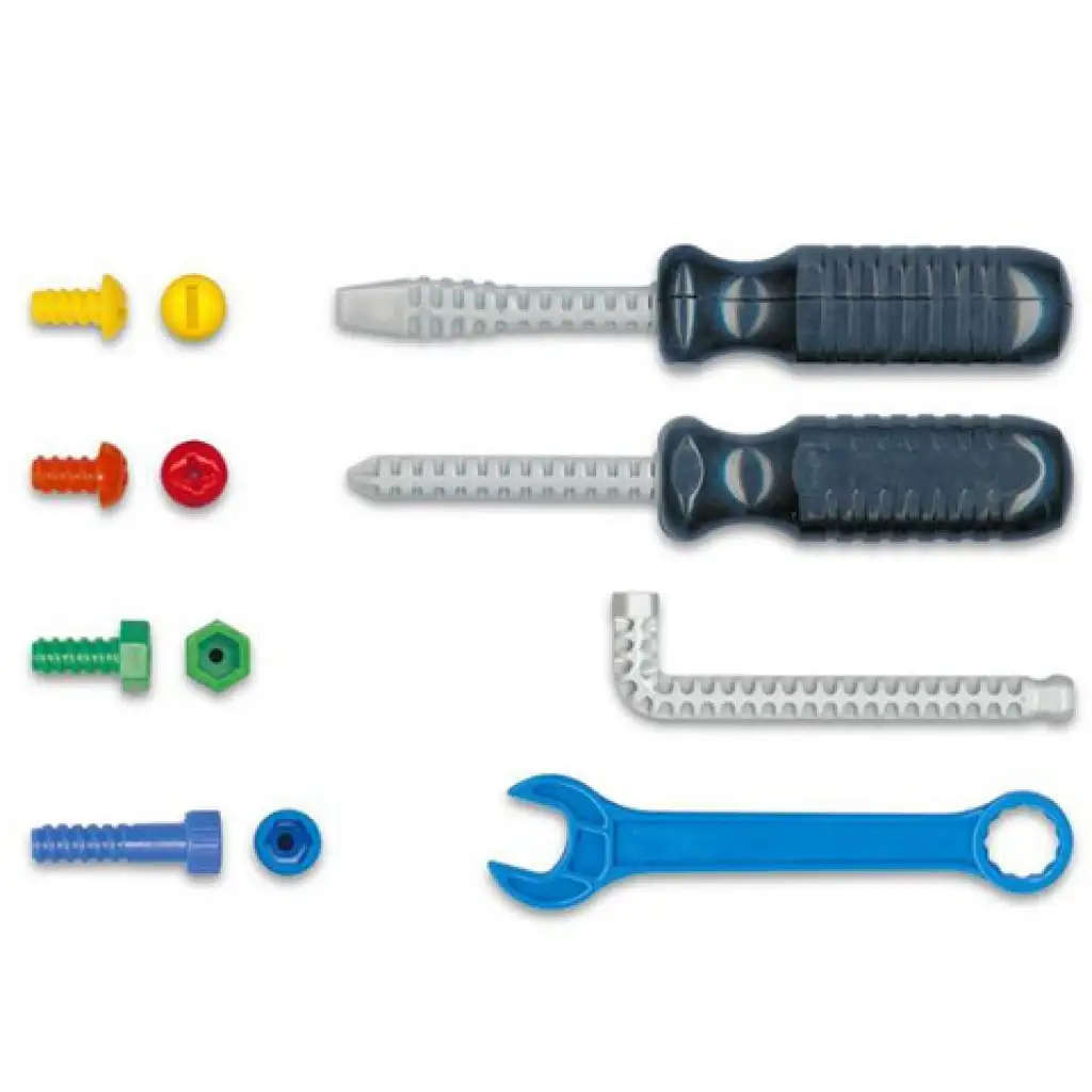 Quercetti: Tecno Toolbox Kunststoff-Baukasten 320-teilig kép 2