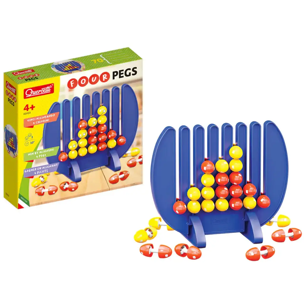 Quercetti: Vier in einer Reihe Gesellschaftsspiel