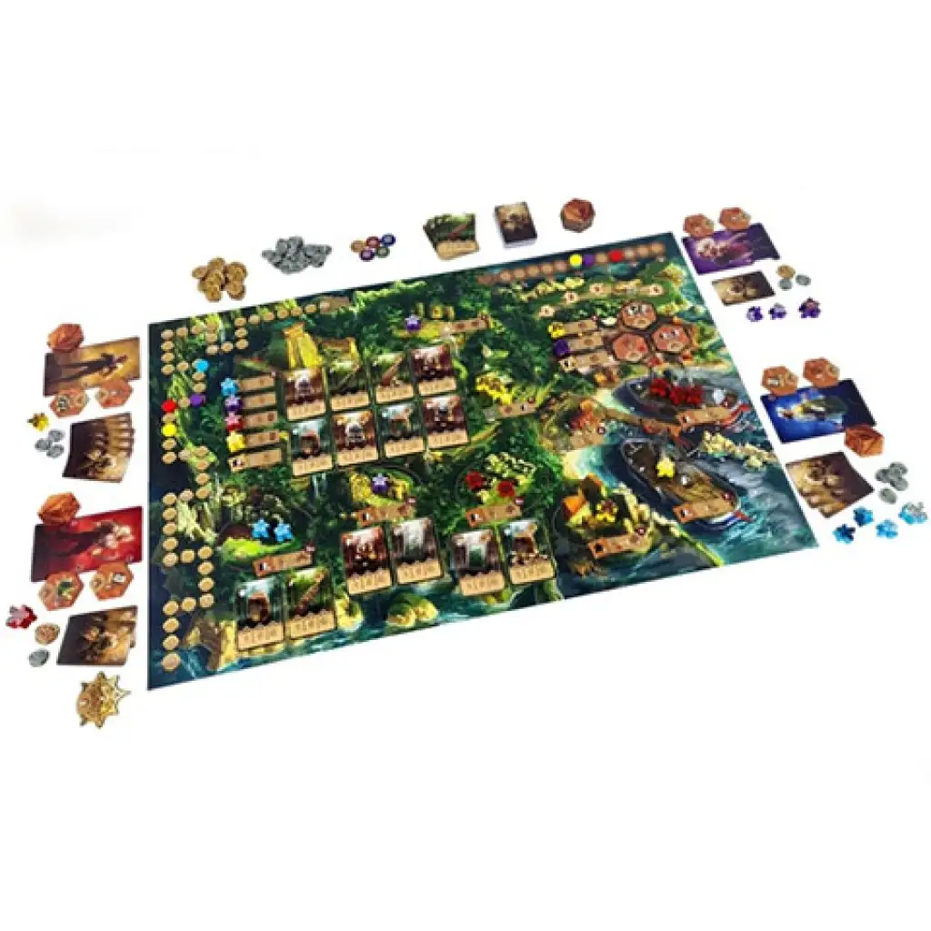 Quetzal: Die Stadt der heiligen Vögel Brettspiel kép 4