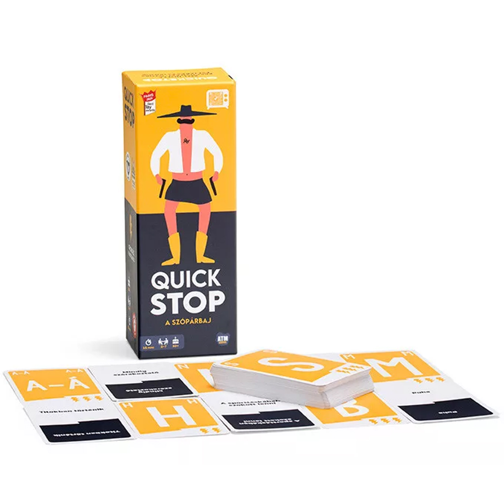 Quick Stop Brettspiel - Piatnik kép 1