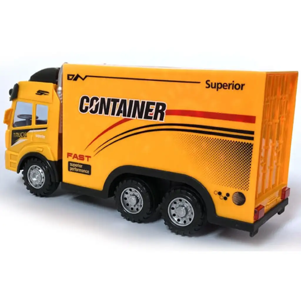 RC ferngesteuerter Container-LKW mit Lichteffekten 27MHz Maßstab 1/14 kép 2