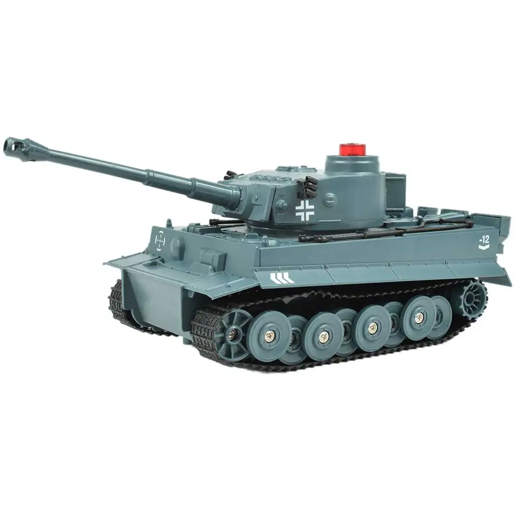 RC ferngesteuerter Deutscher Tigerpanzer mit realistischen Funktionen im Maßstab 1/30, 2,4GHz, 30cm. kép 3