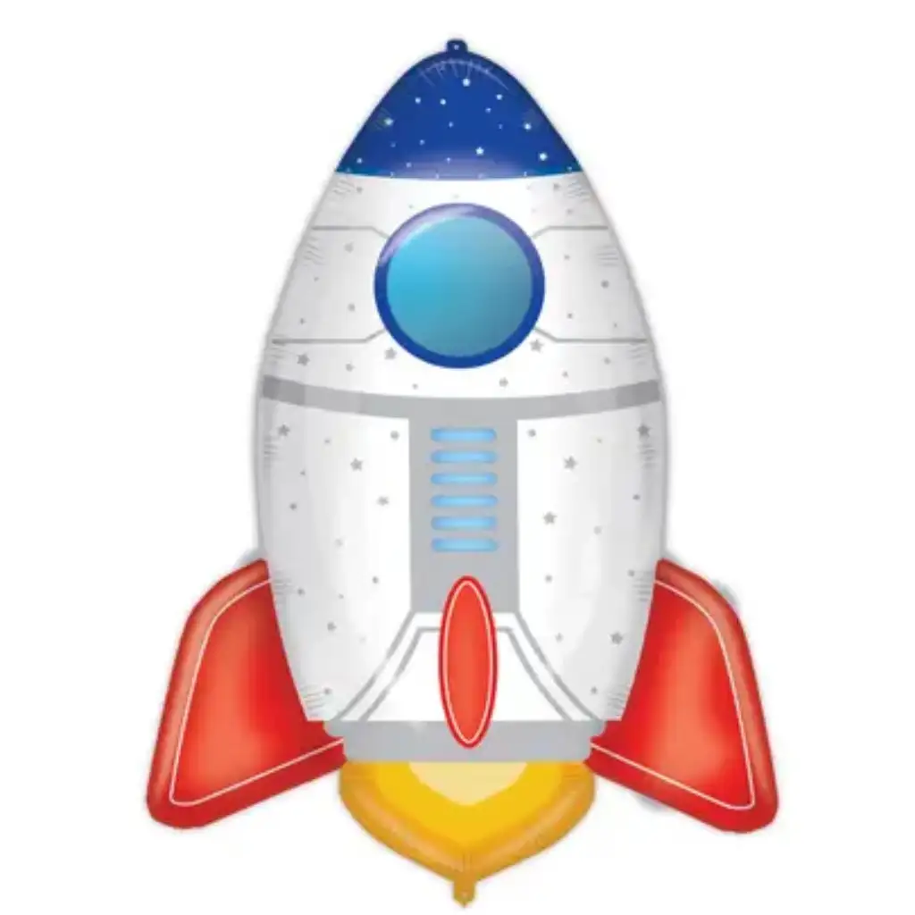 Raumschiff-förmiger Folienballon, 77 cm