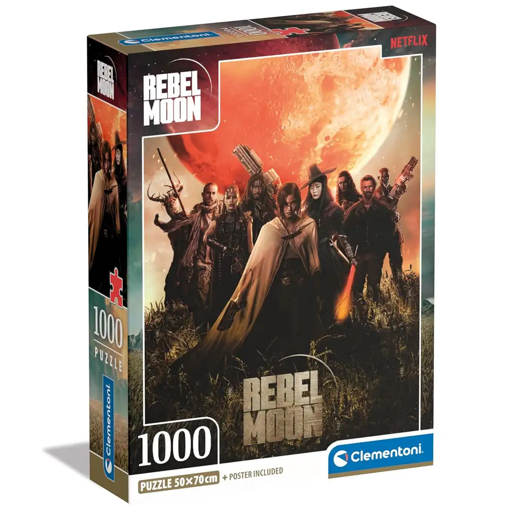 Rebel Moon: Das Kind des Feuers 1000-teilige Puzzle - Clementoni
