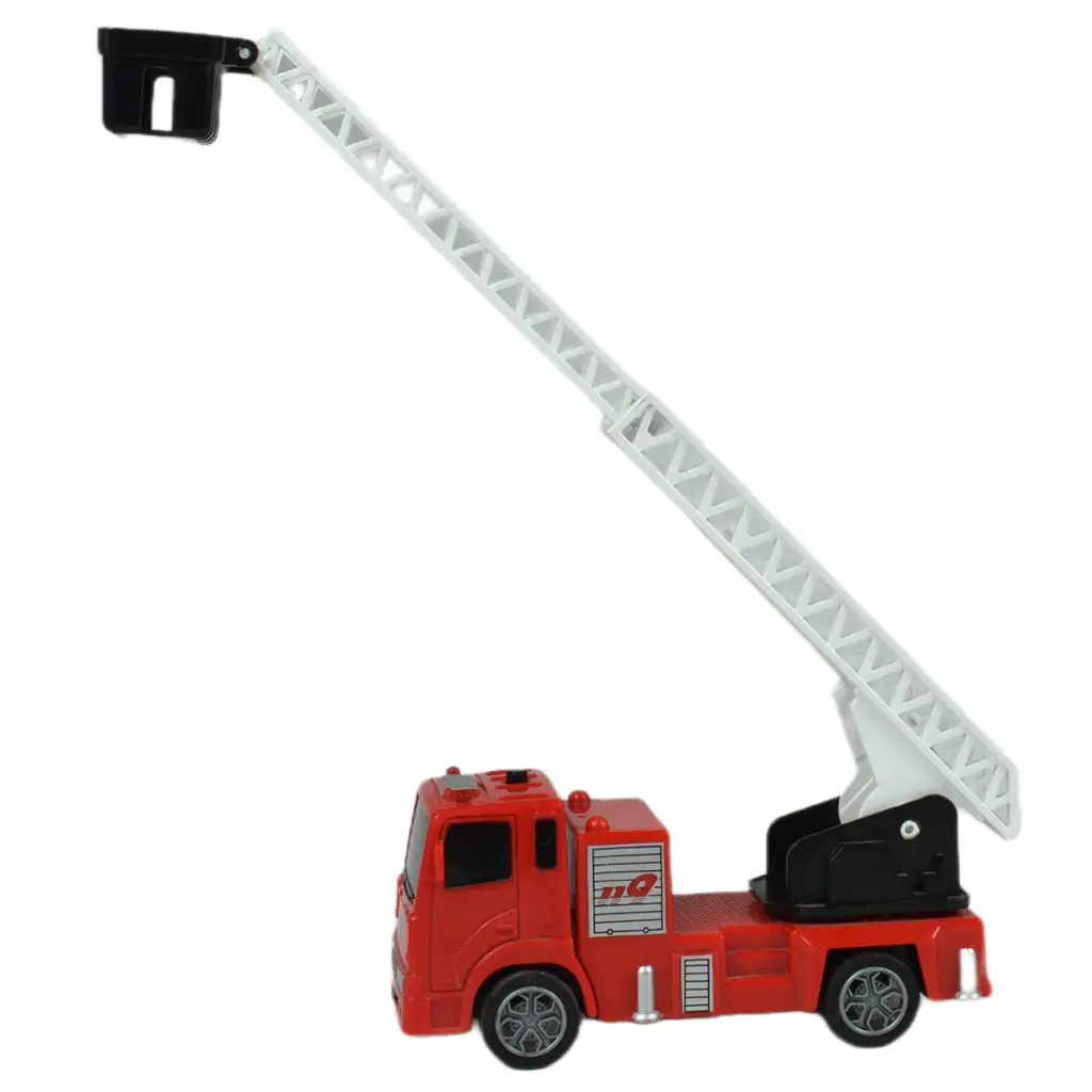 Rettungsfahrzeug: Zurückziehbare Leiter-Feuerwehrwagen 13cm kép 3