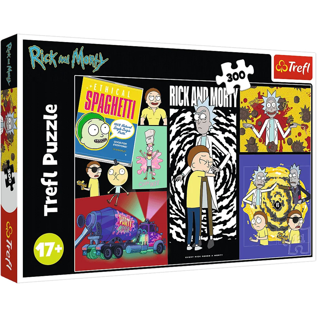 Rick und Morty Ein seltsamer Ort in der Galaxis 300-teiliges Puzzle - Trefl