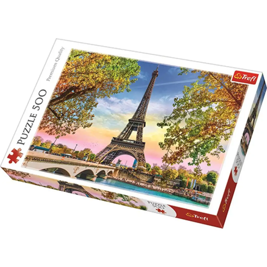 Romantisches Paris 500-teiliges Puzzle - Trefl