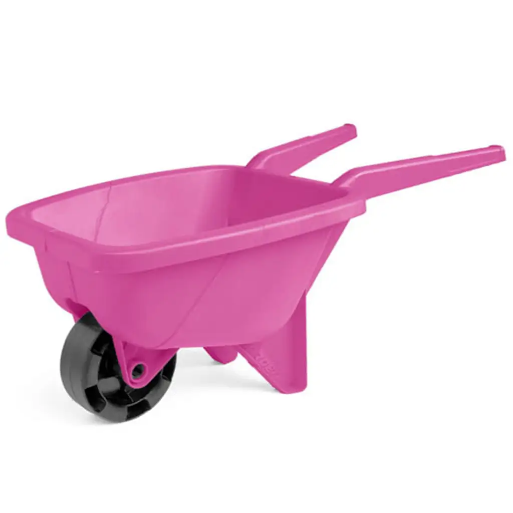 Rosa 53cm Sandkasten-Schubkarre - Wader