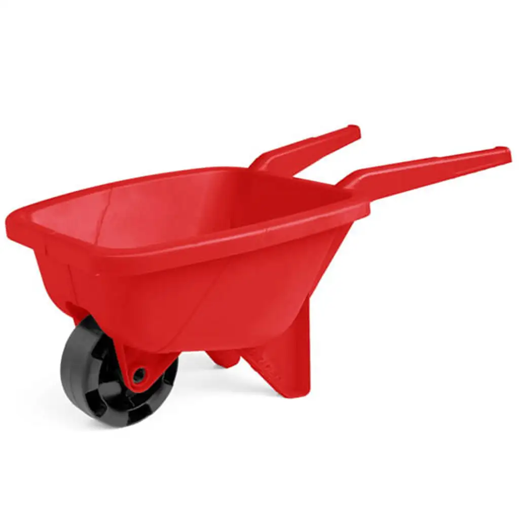 Rote 53cm Sandkasten-Schubkarre - Wader