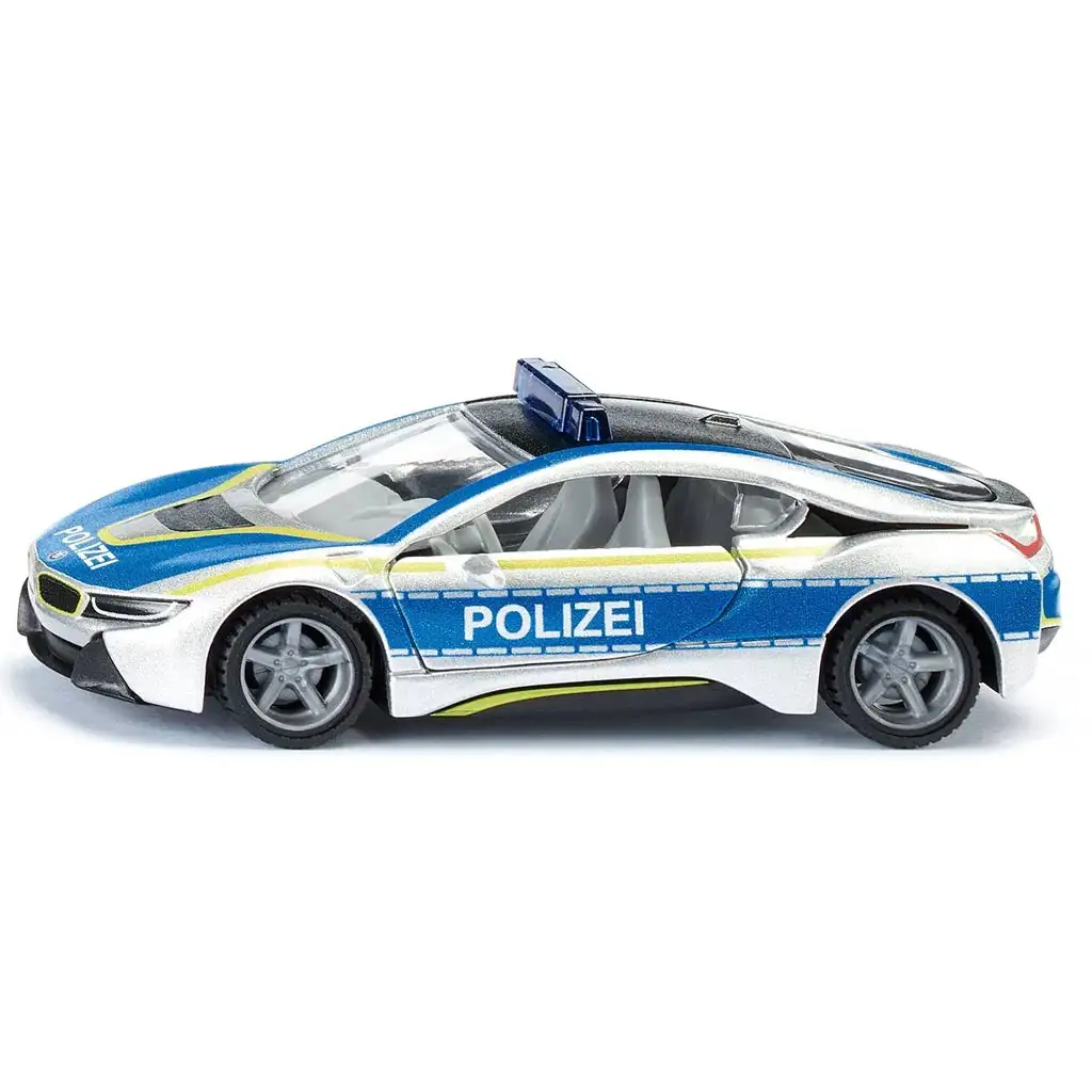 SIKU BMW i8 Polizei Spielzeugauto 1/50
