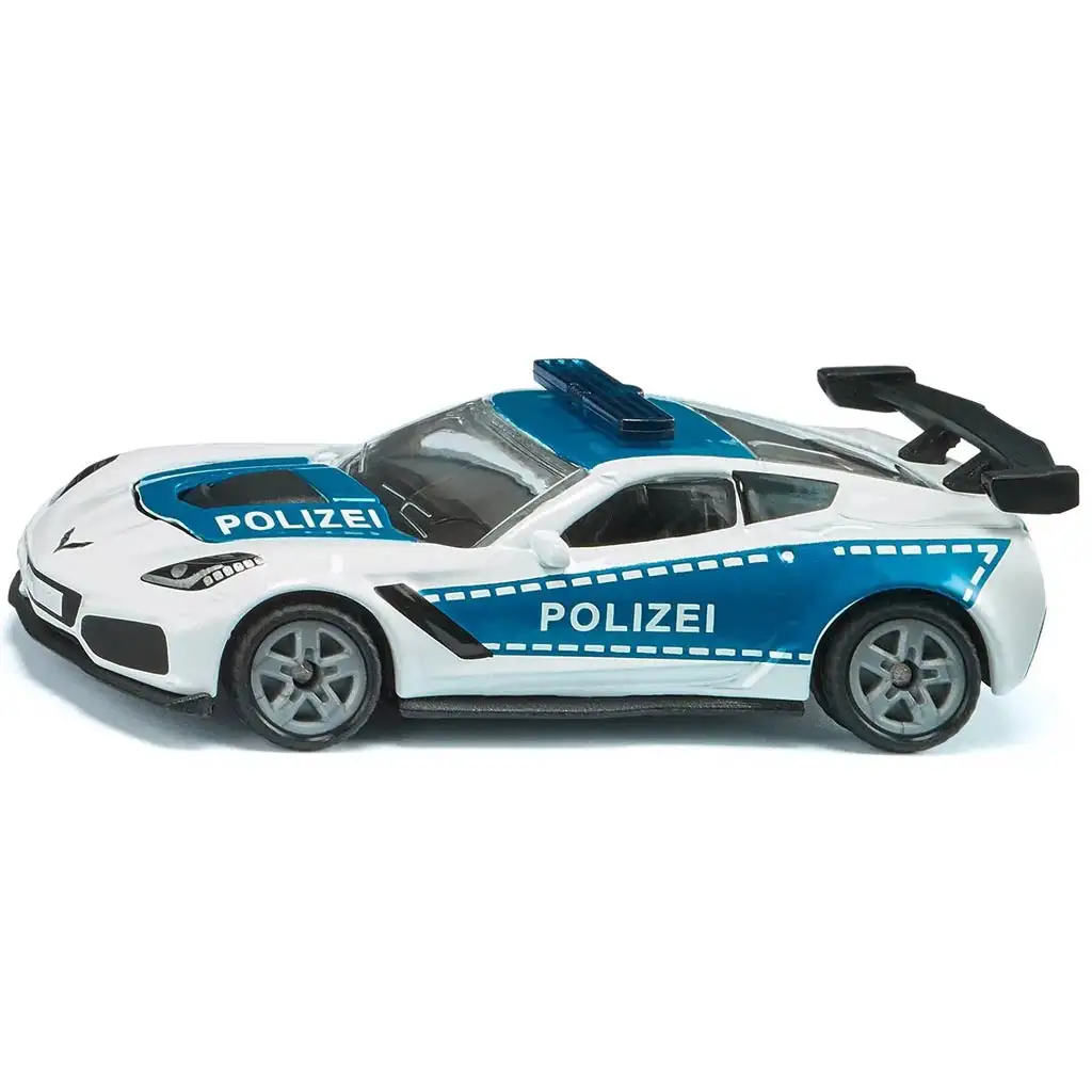 SIKU Chevrolet Corvette ZR1 Polizeiauto 1/64