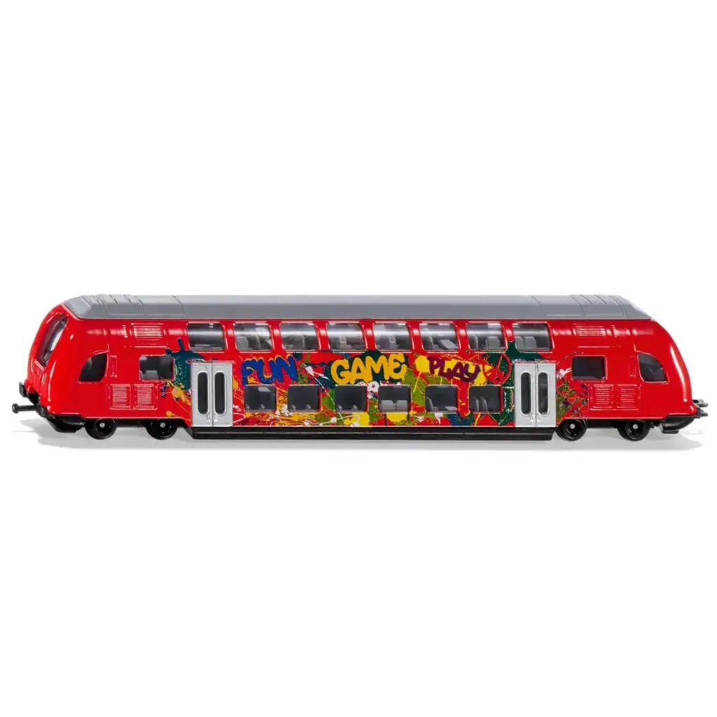 SIKU Doppeldecker-Personenzug 1/87