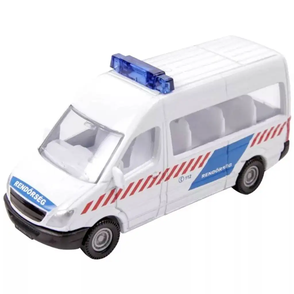 SIKU Ungarischer Polizeibus 1/87