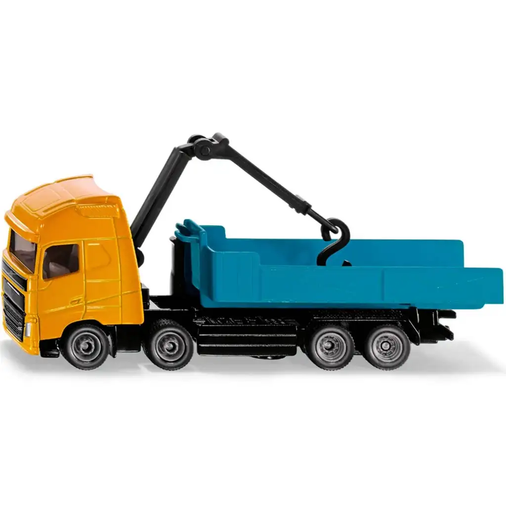 SIKU Volvo Muldenkipper mit Kran 1/87