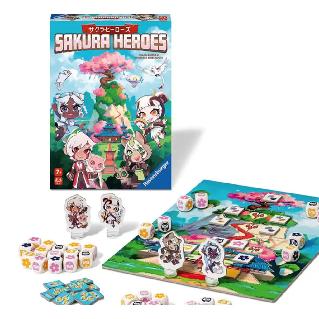 Sakura Heroes Brettspiel - Ravensburger kép 2