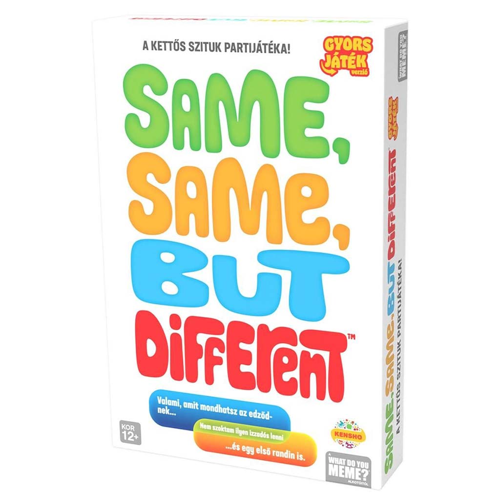Same Same but Different – Quick Play Edition Party-Brettspiel