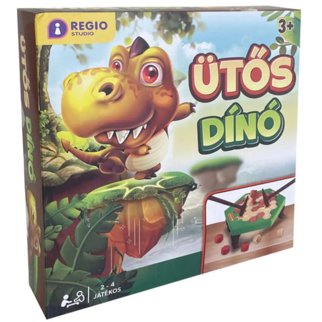 Schlagender Dino-Brettspiel