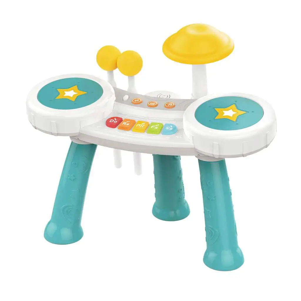 Schlagzeug mit Klavier in Blau kép 2