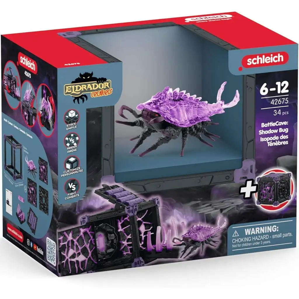 Schleich: Battlecave Schatten-Isopoden-Set (42675)