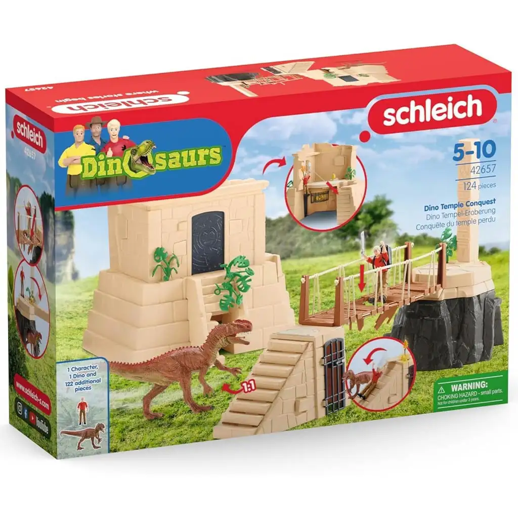 Schleich: Dino Tempel Abenteuer-Set (41657)