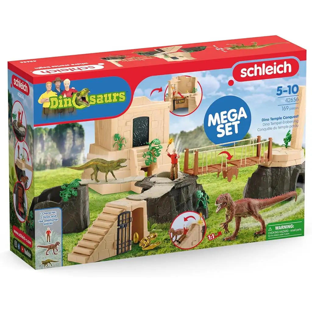 Schleich: Dino Tempel Eroberung Set (42656)