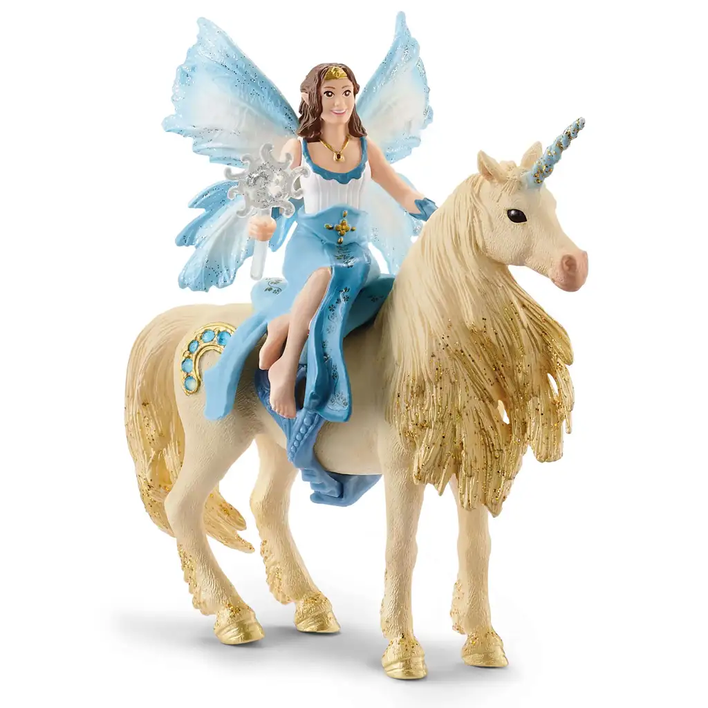 Schleich: Eyela mit goldenem Einhorn Figur (42508)