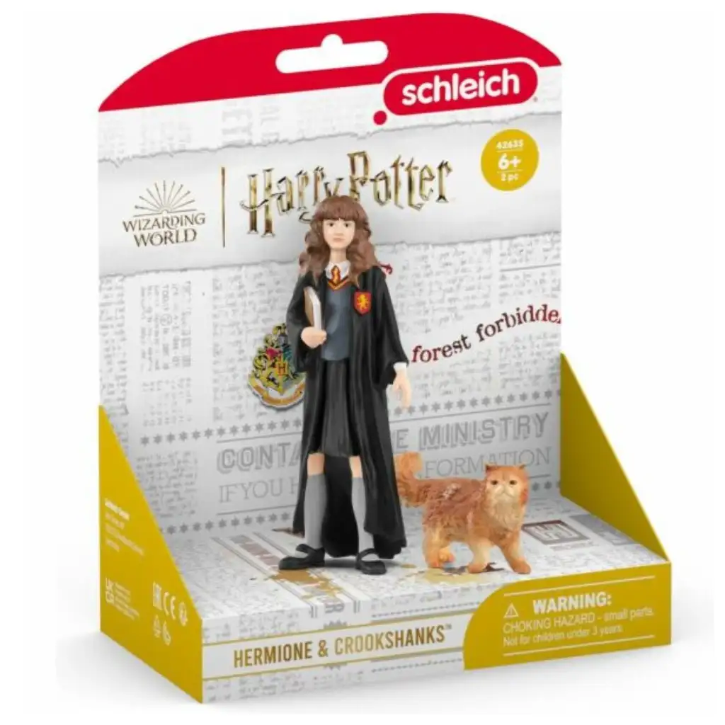 Schleich: Harry Potter Hermine und Krummbein Figurenset (42635)