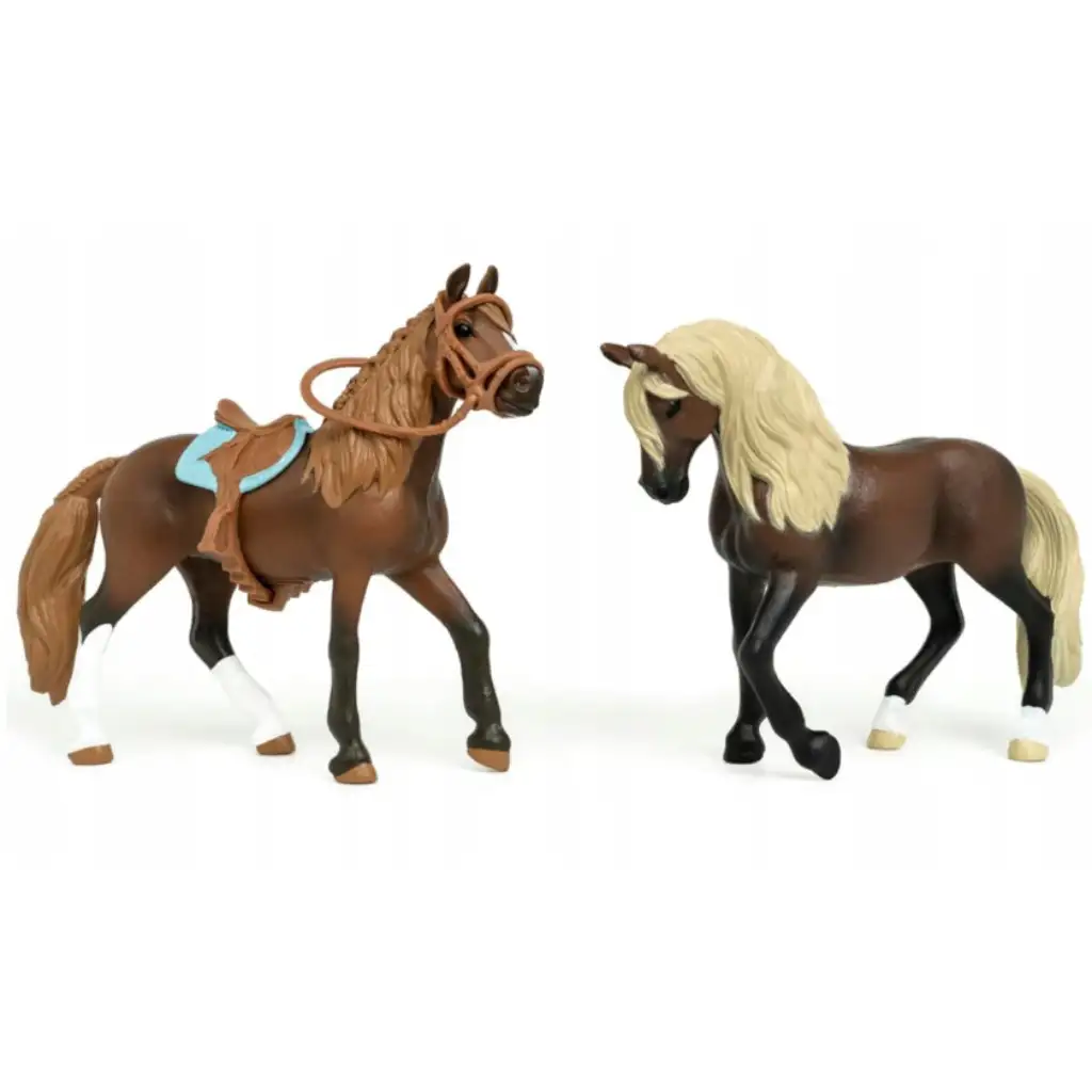 Schleich: Horse Club - Peruanische Paso Pferde Starter-Set (42738) kép 2