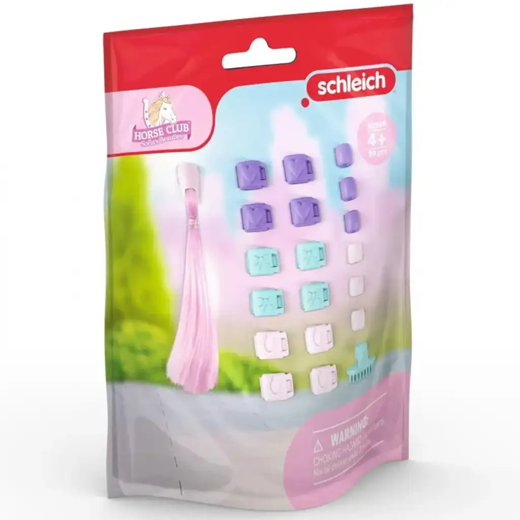 Schleich Horse Club: Sofias Schönheiten - Pferdemähnen-Zubehörset (42589)