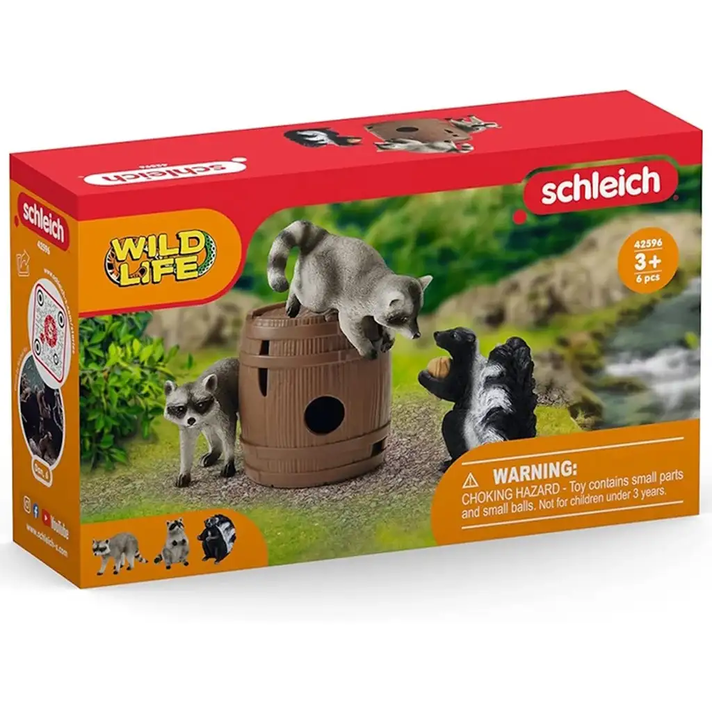 Schleich: Wild Life - Spaß mit der Nuss Figurenset (42596) kép 3