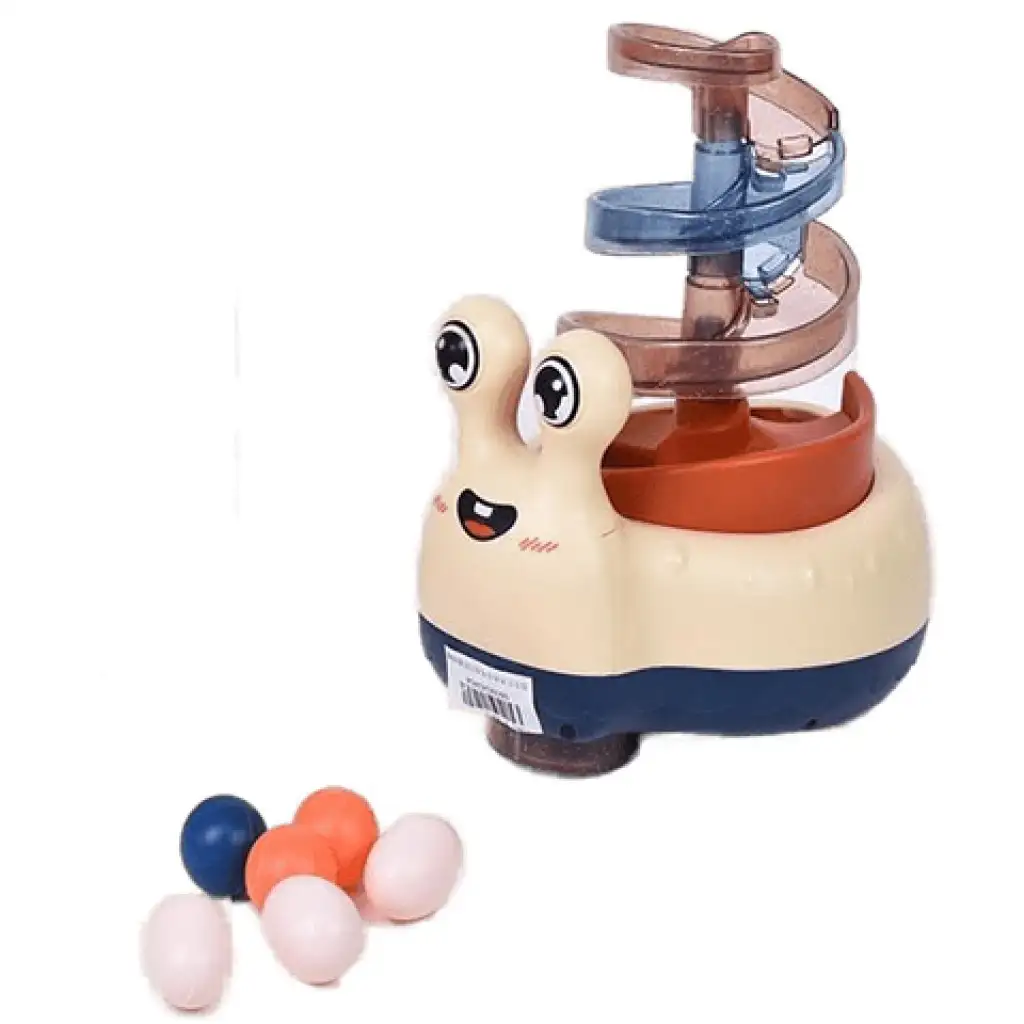 Schneckenrennen-Kugelbahn mit Soundeffekten kép 3