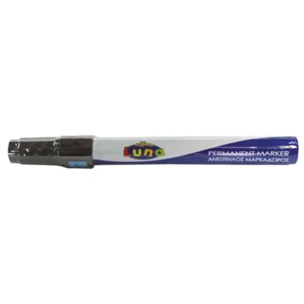 Schwarzer Luna Whiteboard-Marker