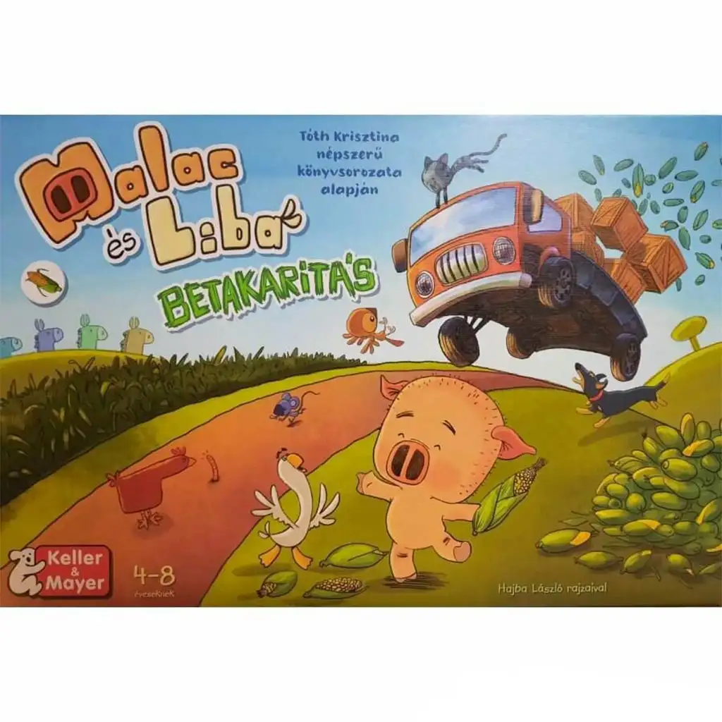 Schwein und Gans Ernte-Brettspiel