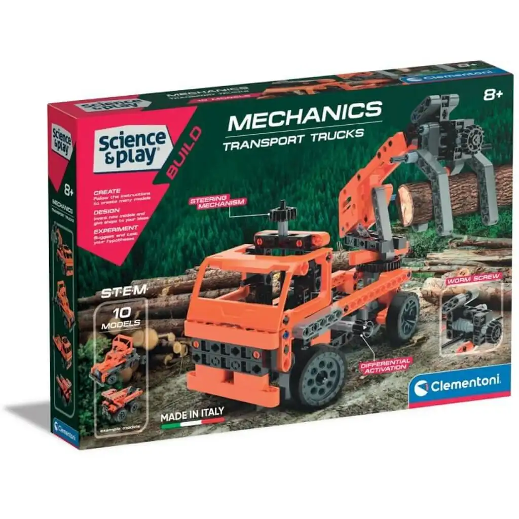 Science & Play: 10-in-1 LKW-Baukastenset - Clementoni