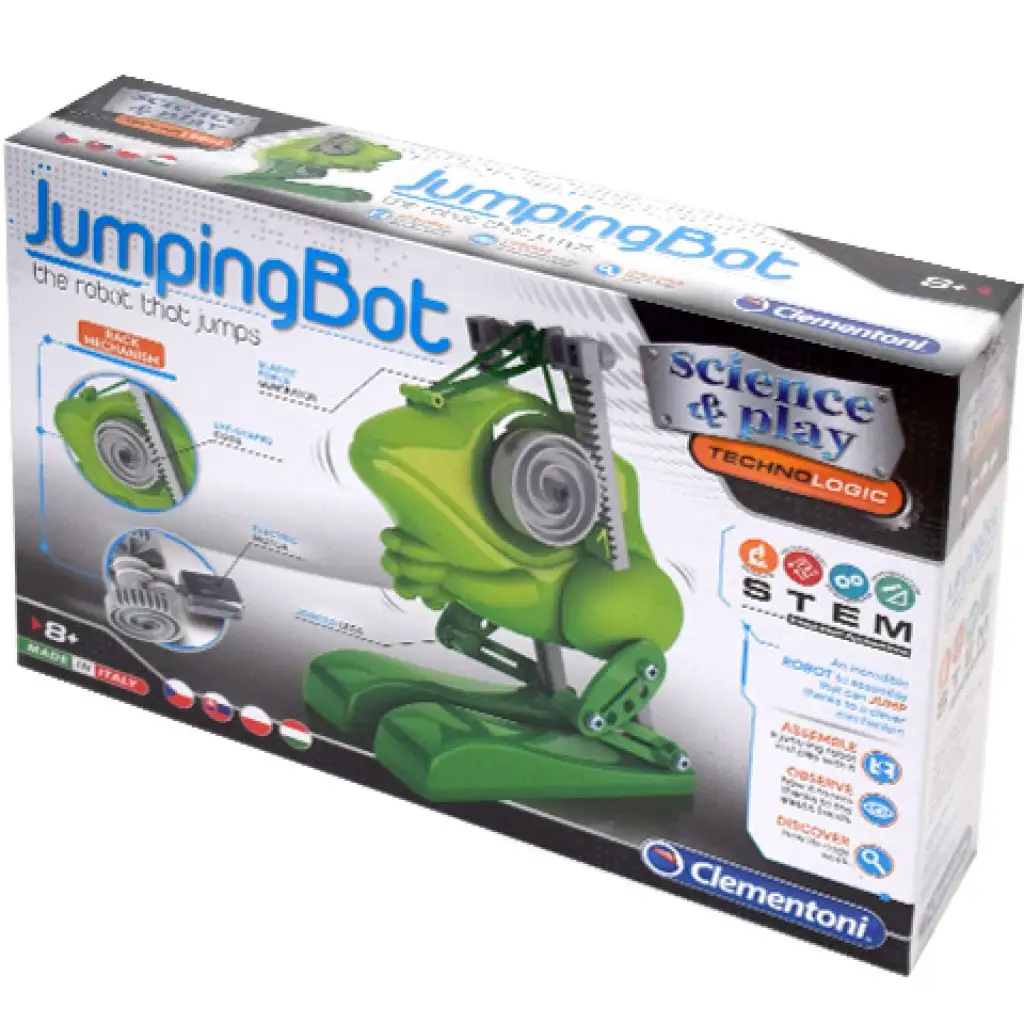 Science & Play: JumpingBot Roboterfigur - Clementoni