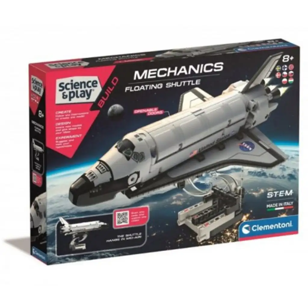 Science&Play: NASA Space Shuttle Wissenschaftliches Spielset - Clementoni