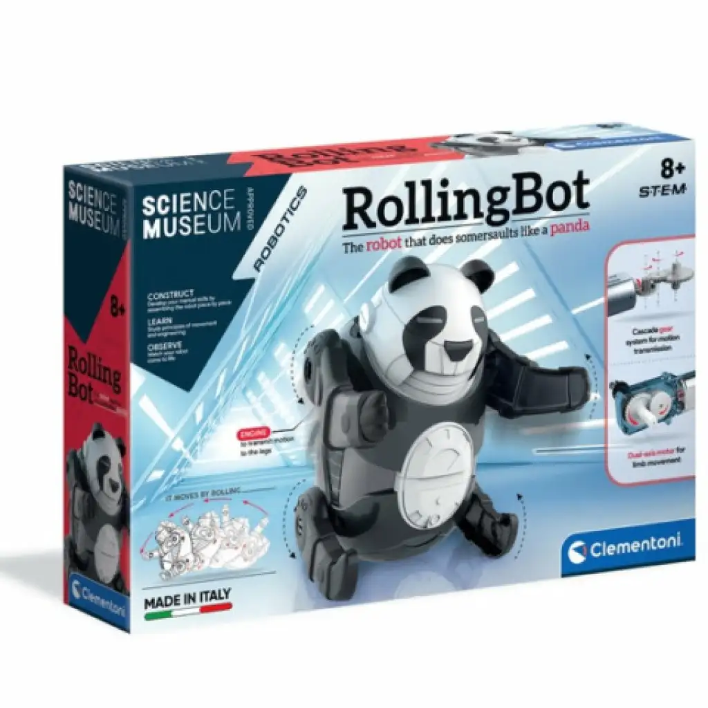Science & Play: Rolling Panda Bot Spielset - Clementoni