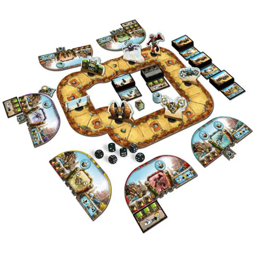 Scrap Racer Brettspiel - Piatnik kép 2