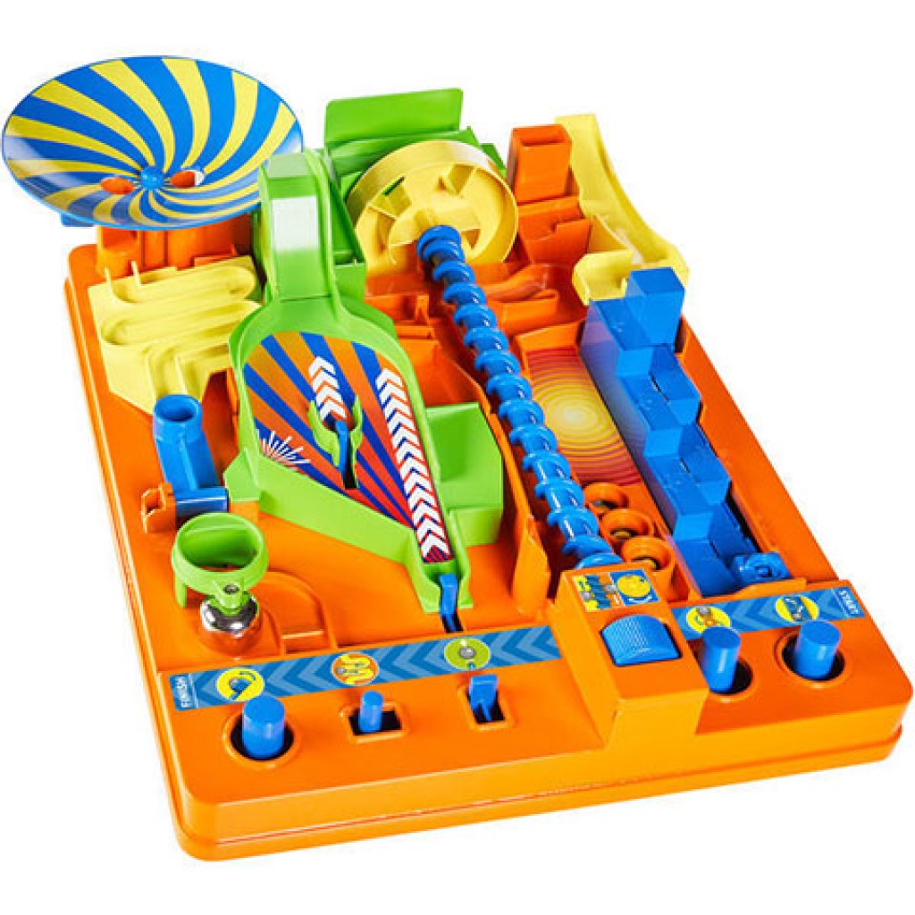 Screwball Scramble: Verrücktes Kugelrennen Level 2 Geschicklichkeitsspiel kép 2