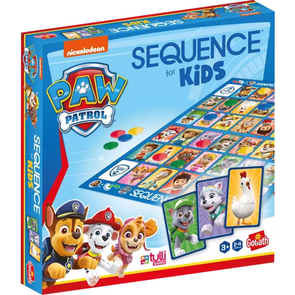Sequence Junior Brettspiel – Paw Patrol Edition